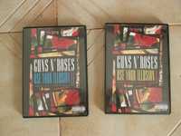 Vendo estes 2 Dvds dos Guns N Roses Novos