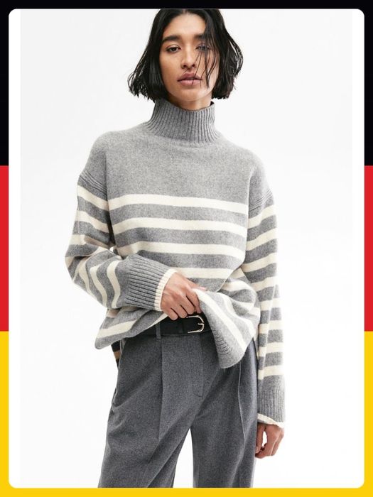 Жіночий новий светр hm S, у складі шерсть + сукня нова Zara в подаруно