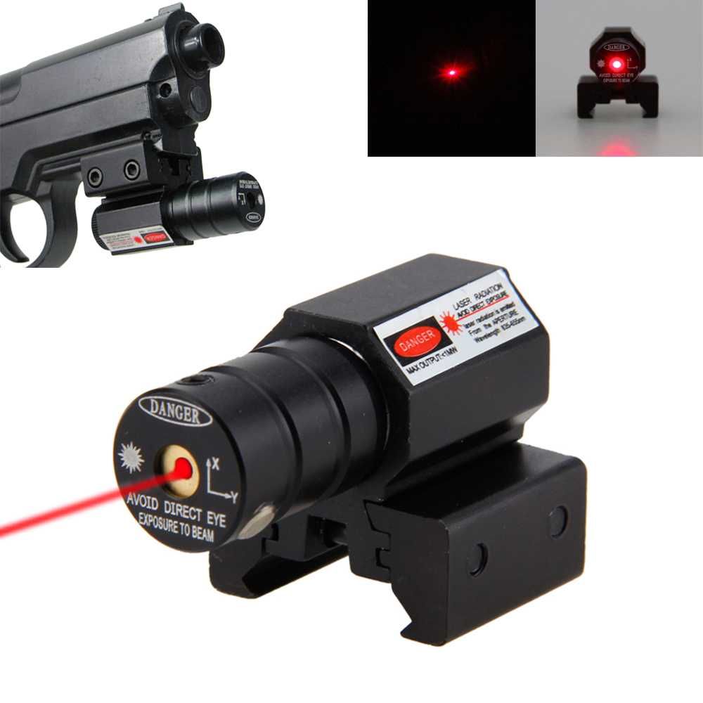 CELOWNIK LASEROWY laser czerwony RED DOT pod pistolet 22mm/11mm L11