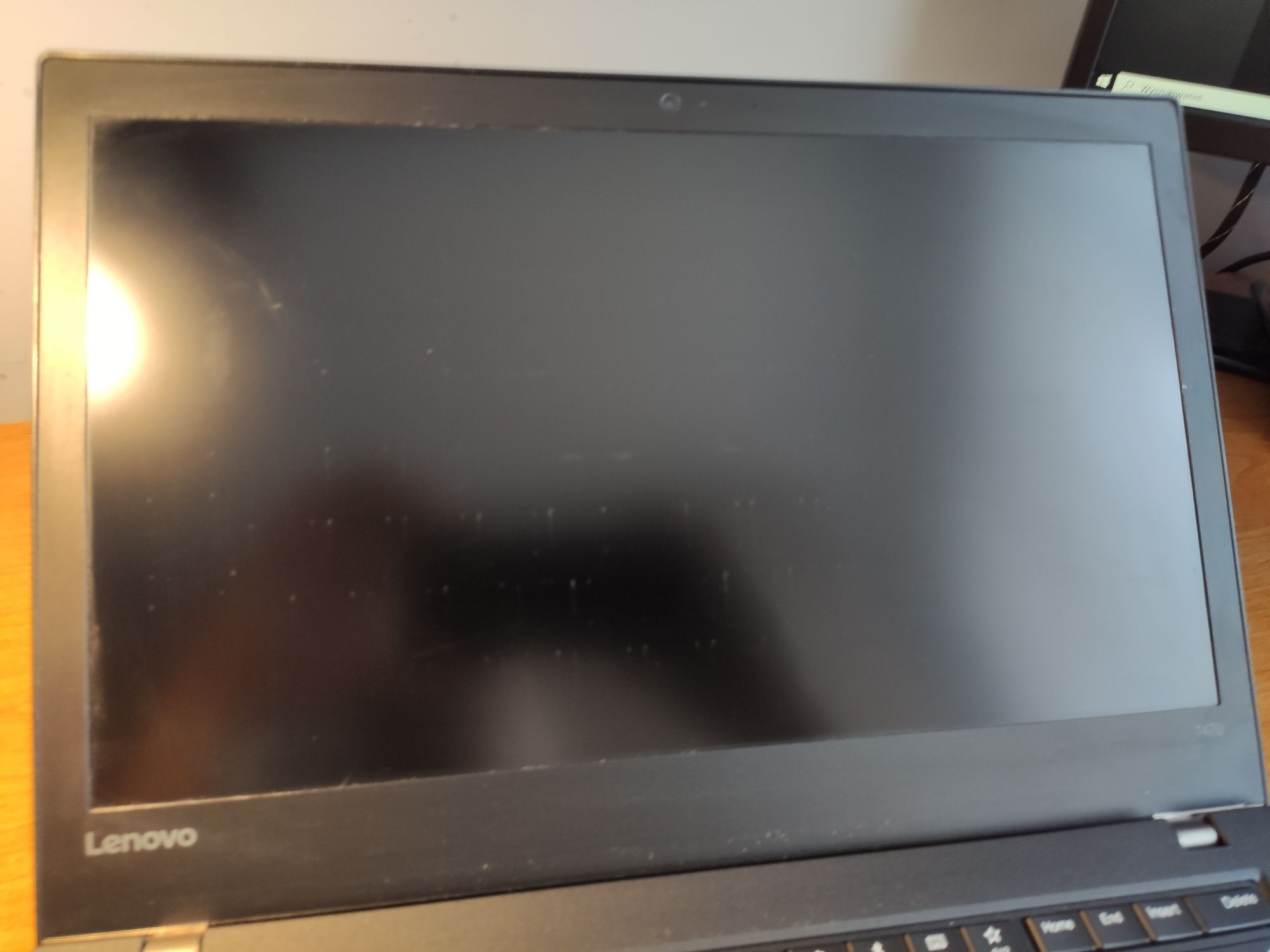 Matryca LCD Lenovo ThinkPad T470 z obudową i zawiasami komplet.