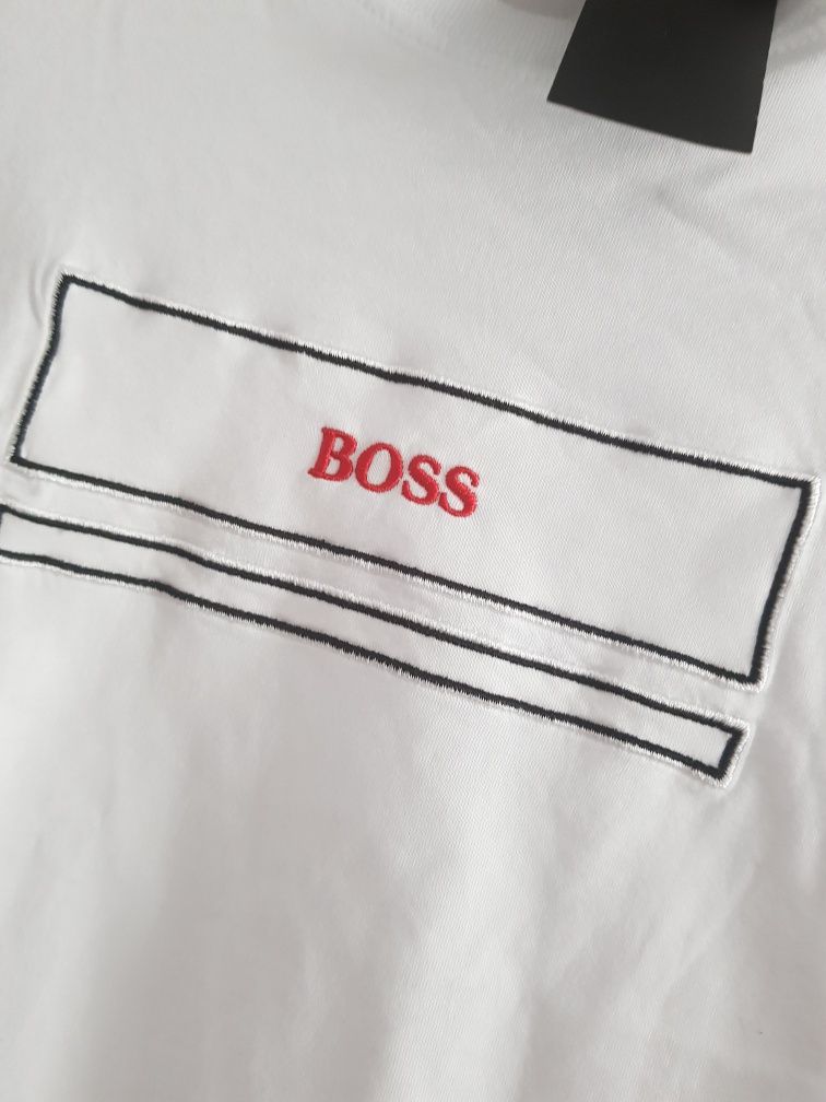 Wyprzedaz męska koszulka t shirt hugo boss