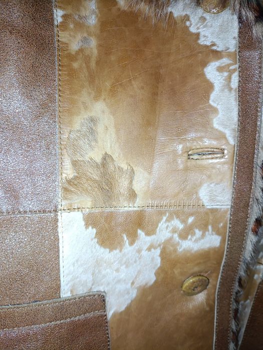 Продам дублянка натуральна шкіра розмір 52