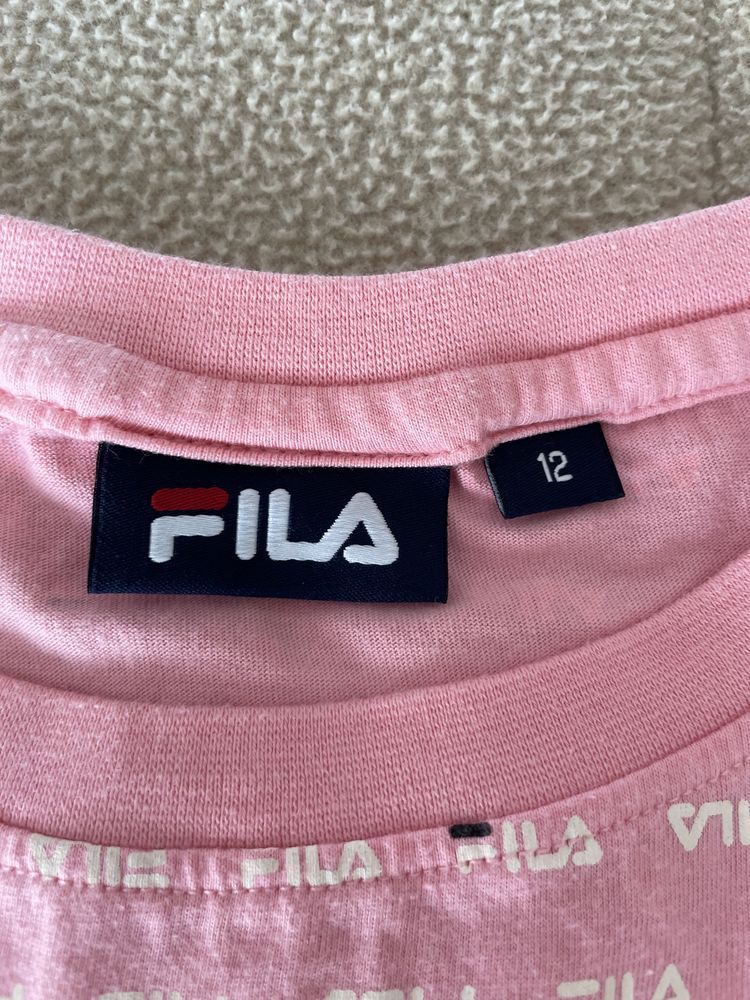 T-shirt  curta Fila 12 anos