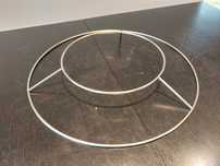 Wok Round Rack 30 cm Pierścień stabilizujący do woka, podstawa