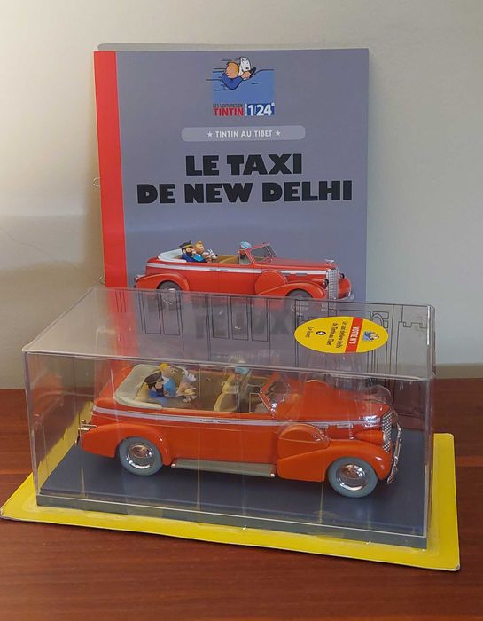 Carro da colecção Tintin. Escala 1:24
