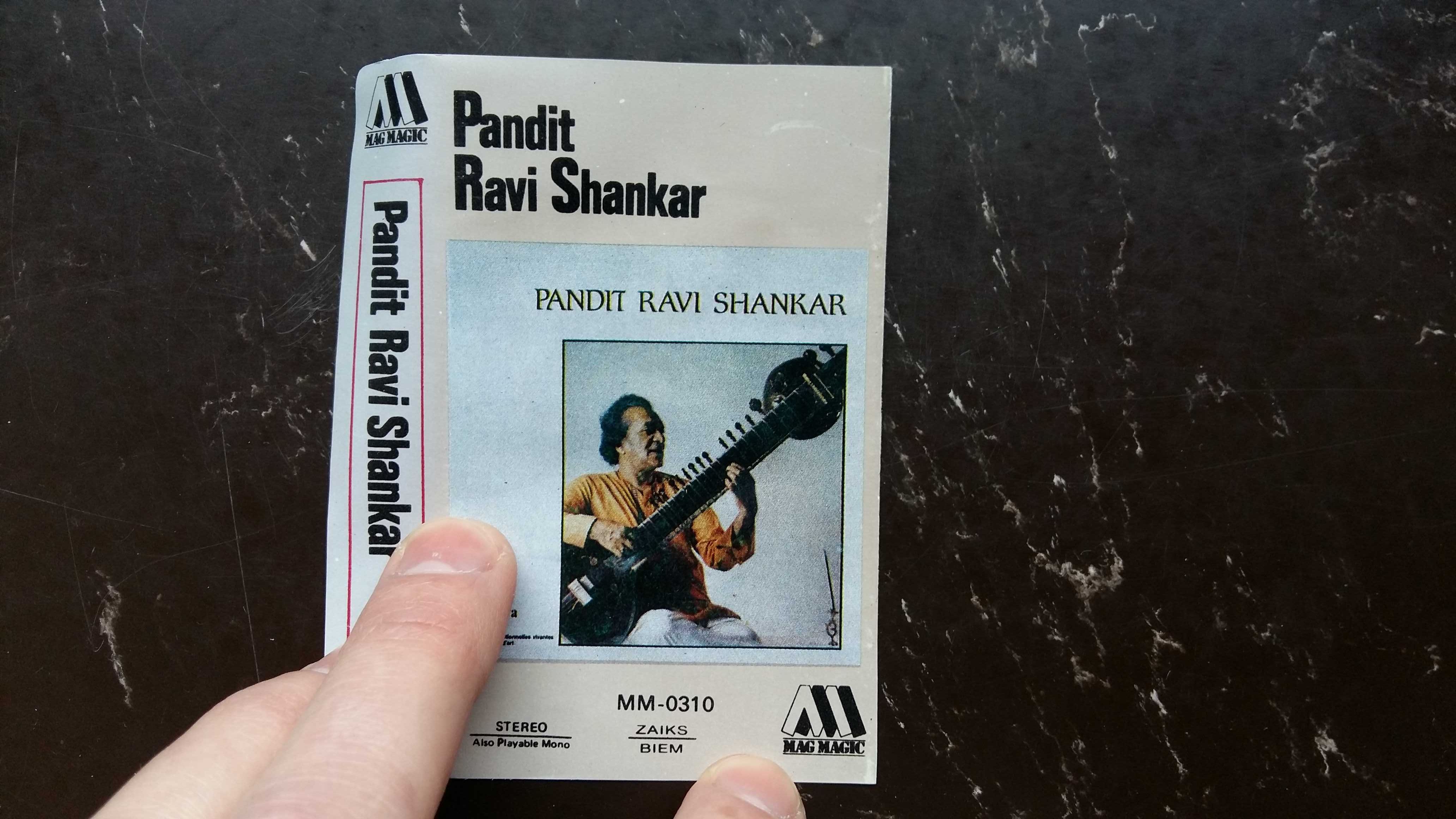 Kaseta magnetofonowa Pandit Ravi Shankar