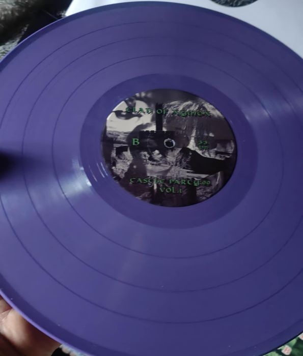 Clan OF Xymox Castle Party 99 fioletowy WINYL NOWY. Unofficial 2LP