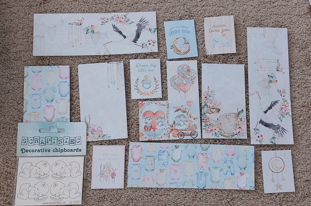 Baby Joy, Babyshower, Scrapbooking
