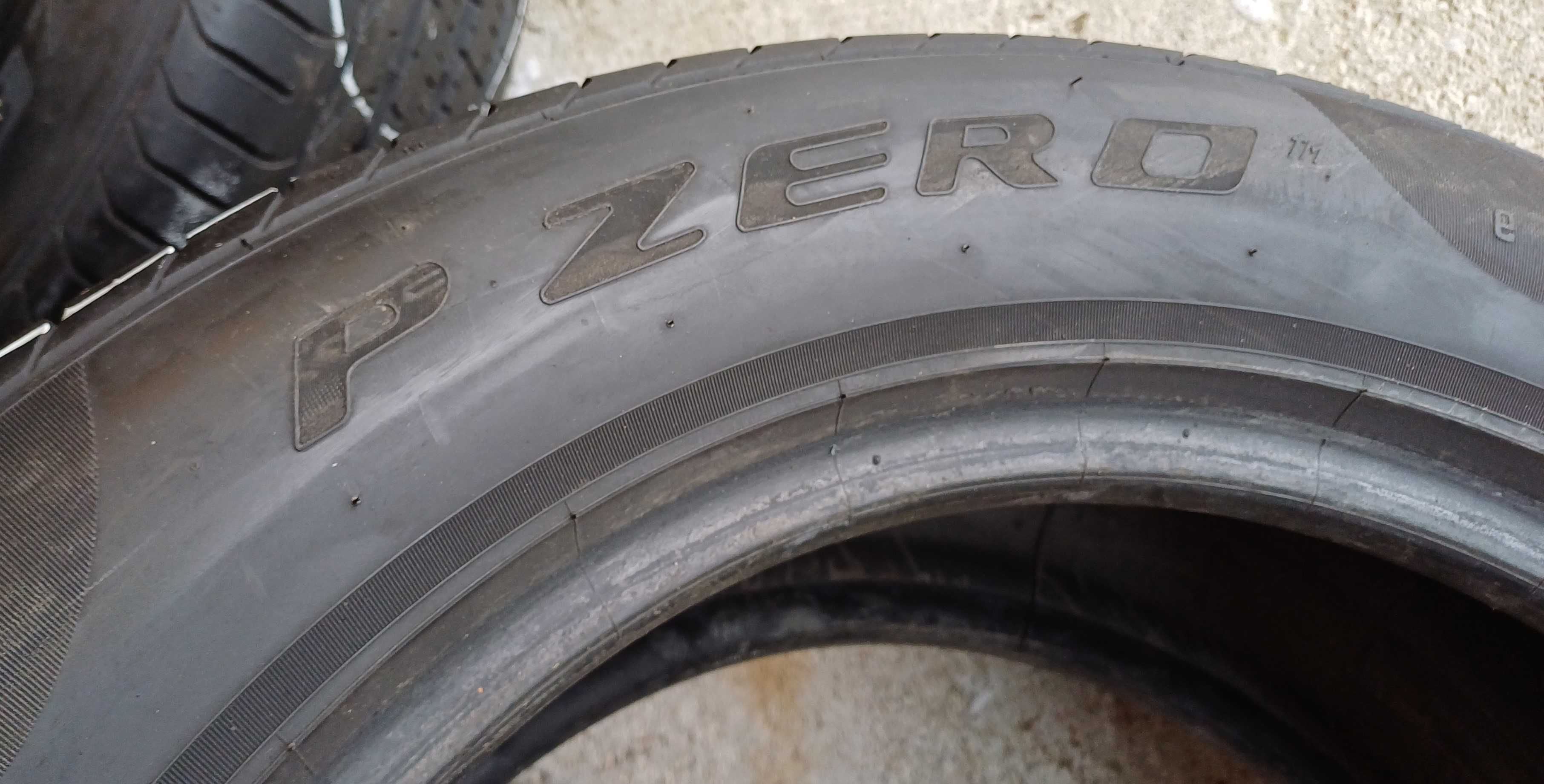 Opony letnie 4 sztuki marka Pirelli P ZERO-RUN FLAT-255/55 R18 109V