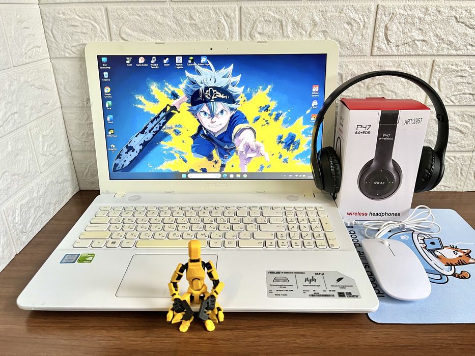 Игровой Asus Intel Core + Nvidia MX + SSD + игры + комплект