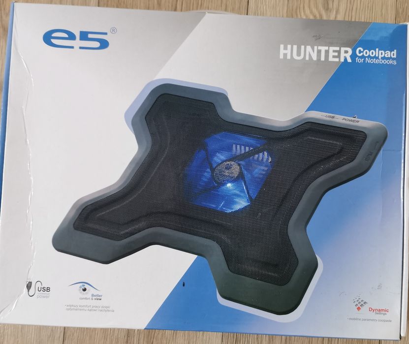 Podstawka chłodząca e5 HUNTER Coolpad do laptopa