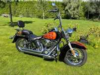 Harley davidson softail orginalne malowanie H-D "Vega" 14 500mil