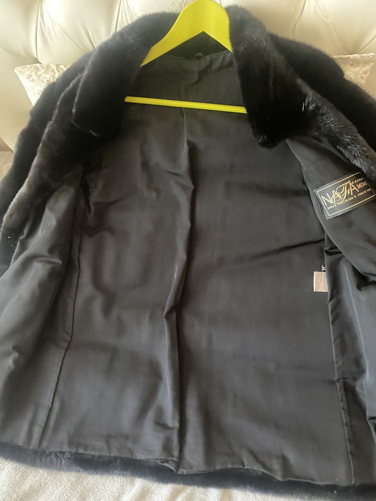 Шуба норкова Black Nafa
