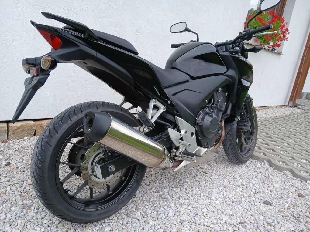 Honda cb500fa cb500f na A2 jak nowa 18tys km 35kw ABS cbf 500 hornet )