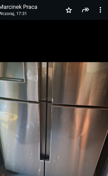 Samsung lodowka czteroo drzwiowa