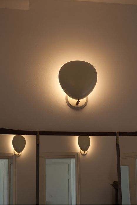 Kinkiet Gubi Cobra bialy mat