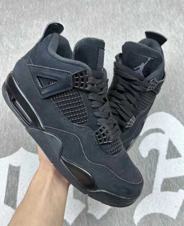 nowy Jordan 4 Retro Black Cat Moda rozmiar.43