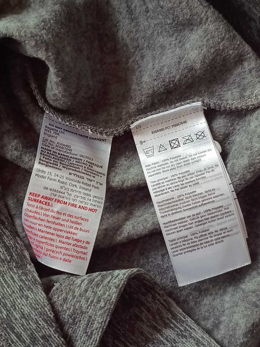 Nowa szara bluza wysoki kołnierz ocieplana damska Regatta 36 S