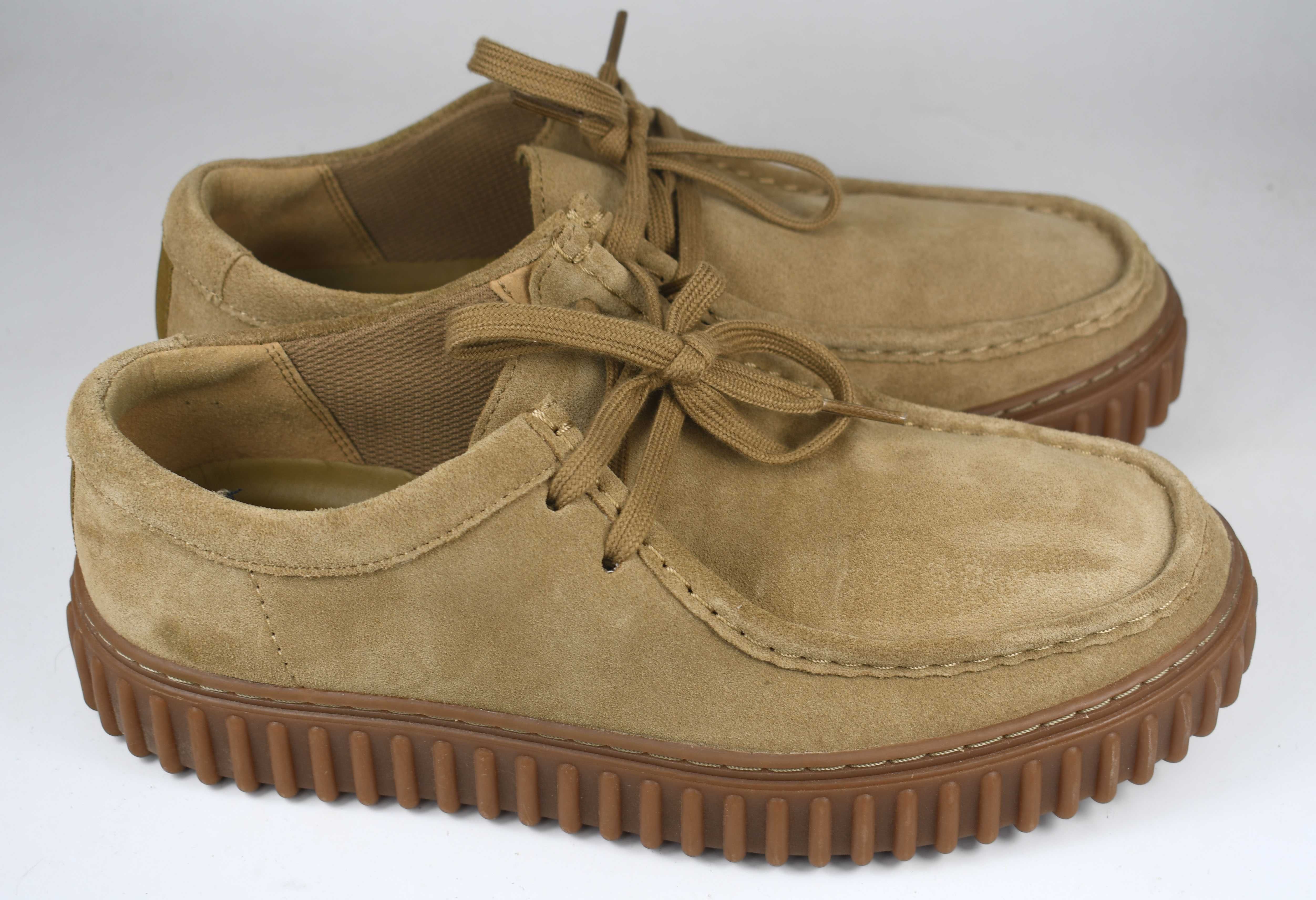 Jak nowe zamszowe mokasyny Clarks rozmiar 41