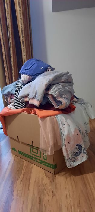 Giga paka ubrań dla dziewczynki rozm. 140