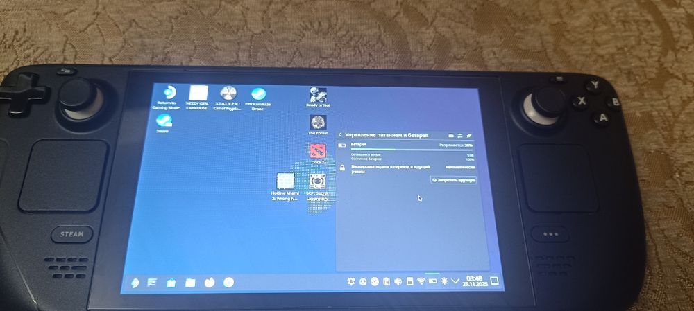 Продам steam deck LCD 64gb +256