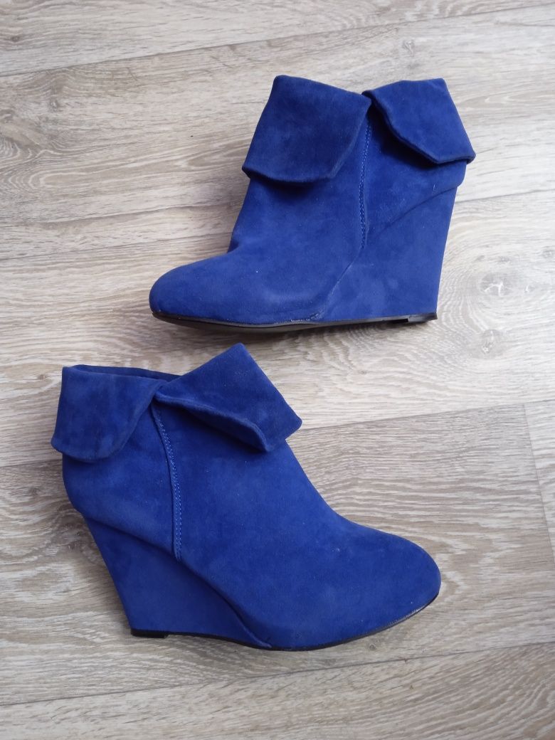 Botki 40 chabrowe
