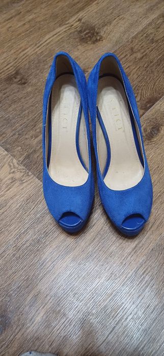 Туфлі-човники,сині, 37 розмір