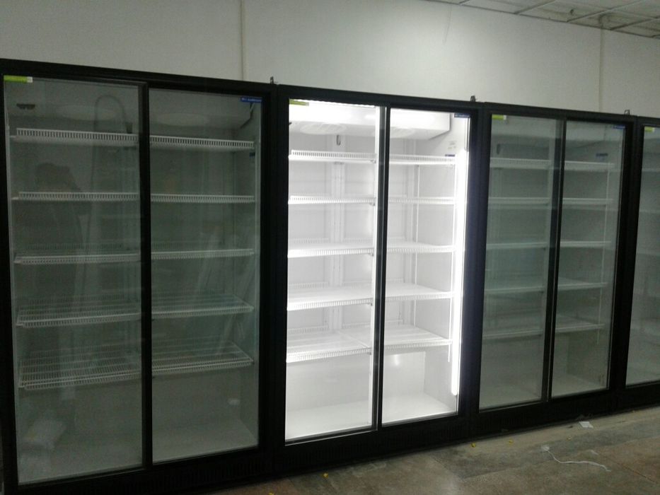холодильний шафи шкаф  універсальні -5+5 морозольн купе регали вітрини