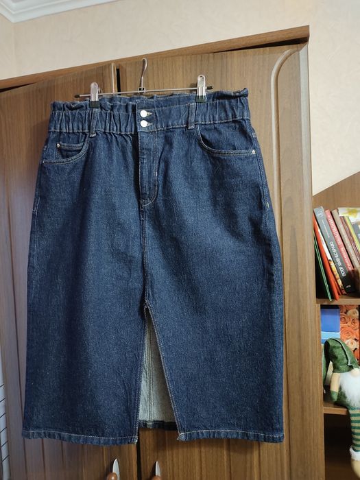 Дуже крута джинсова спідниця/юбка