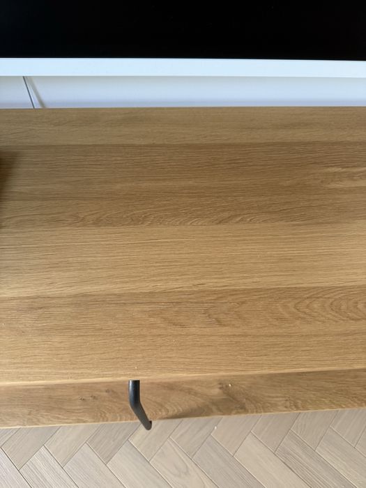 Regał dębowy naturalny / szafka rtv Loft decora