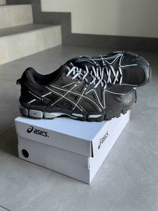 ‼️ НОВІ Кросівки Asics Gel-Kahana 8 Black Grey Gore-Tex