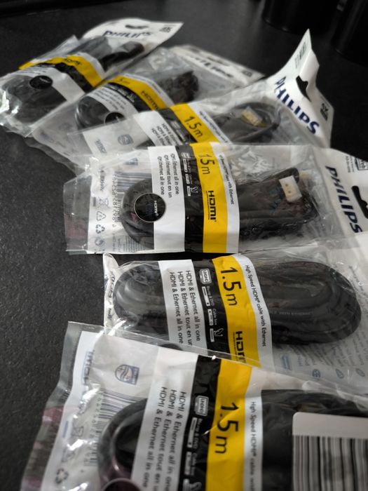 Zestaw 6 sztuk kabel HDMI Philips 1,5m