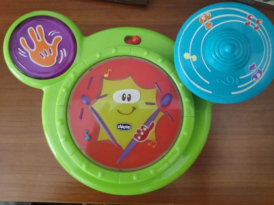 Bateria musical infantil chicco