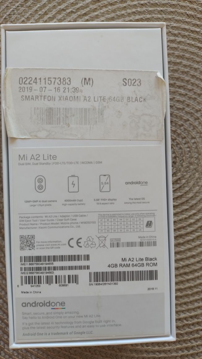 Smartfon Xiaomi Mi A2 Lite