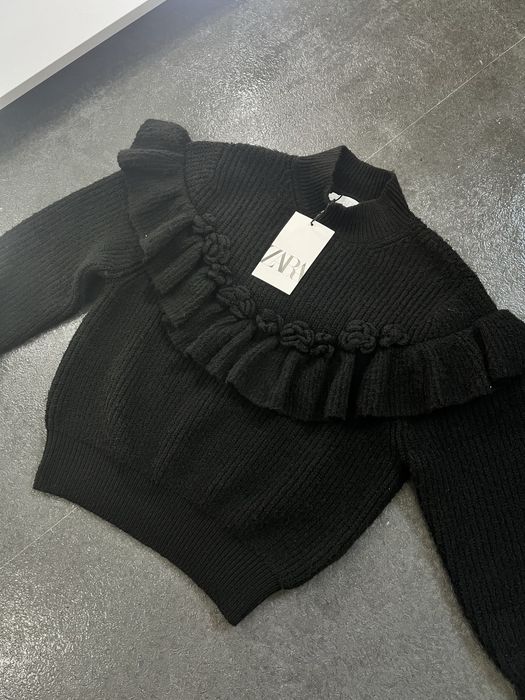 Новий светр від Zara, чорний светр zara