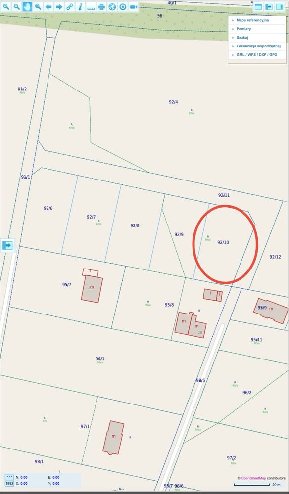 Działka budowlana Żnin/Sarbinowo 1108m2