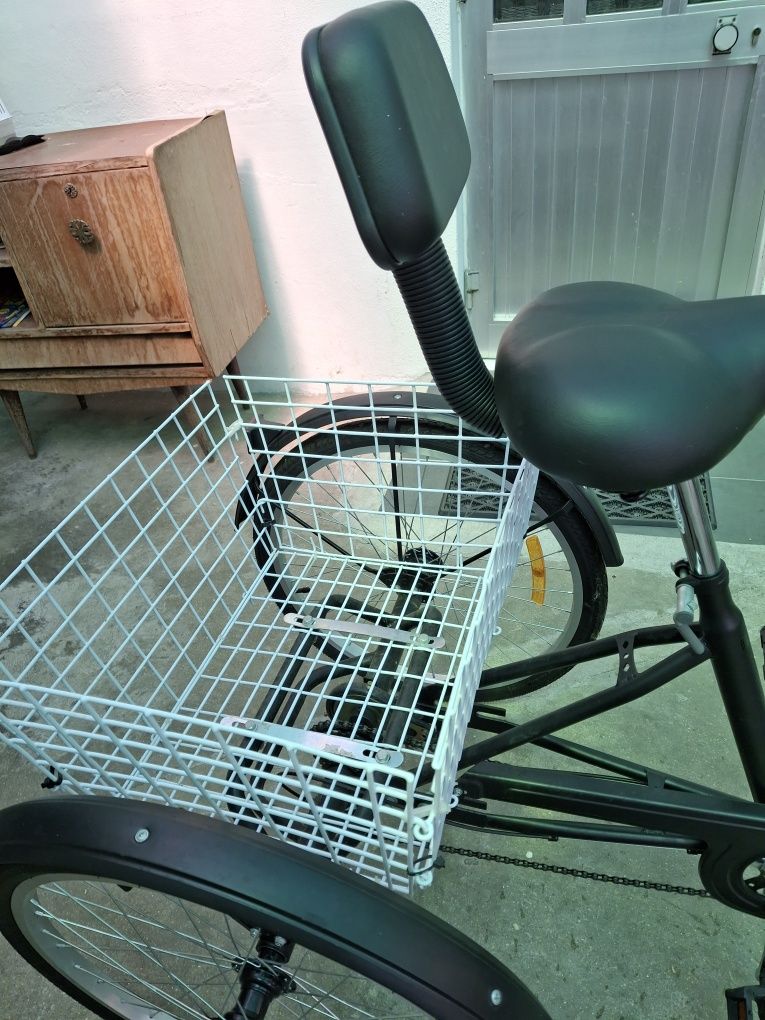 Bicicleta de três rodas para adulto