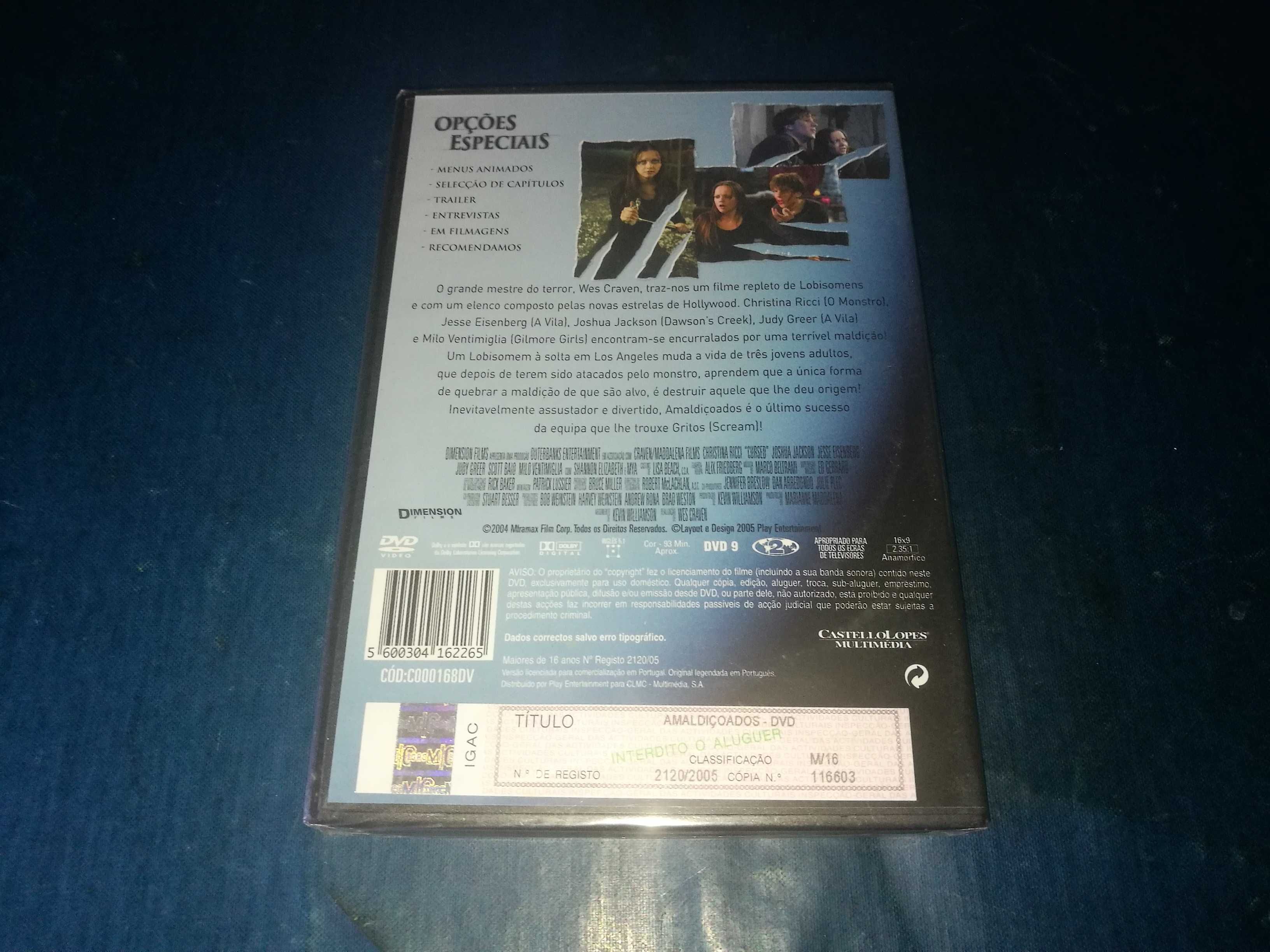AMALDICOADOS	DVD NOVO LACRADO (leg em Port)