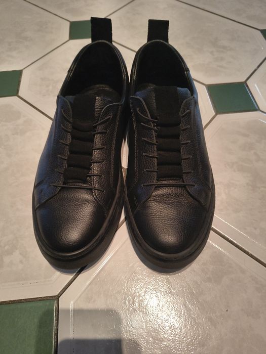 Buty męskie skórzane