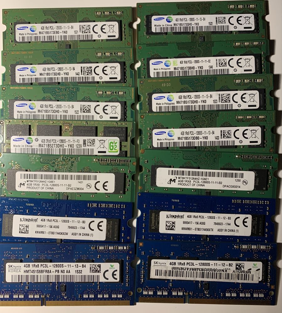 Оперативна пвмʼть  для РС. ddr3x4Gb