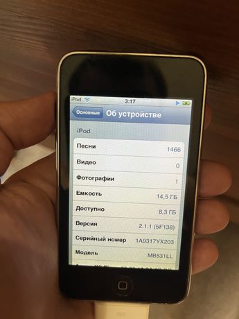 iPod Touch (2nd Gen) 16GB MB531LL A1288 айпод тач 2