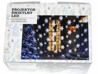 Projektor świetlny LED padające  śnieżynki