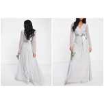 Frock and frill cekinowa sukienka maxi tiulowa M 38 40 L