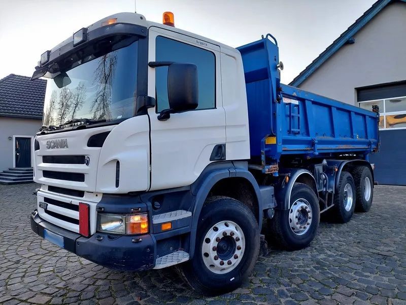 Scania SCANIA P380 8x4 wywrotka hydroburta sprowadzony!  SCANIA P380 8x4 wywrotka hydroburta sprowadzony!