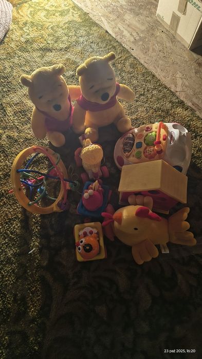 Zabawki pluszaki i edukacyjne komplet numer 1