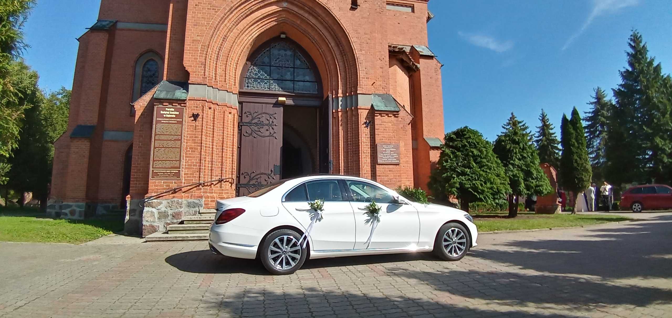 Auto do ślubu wesele