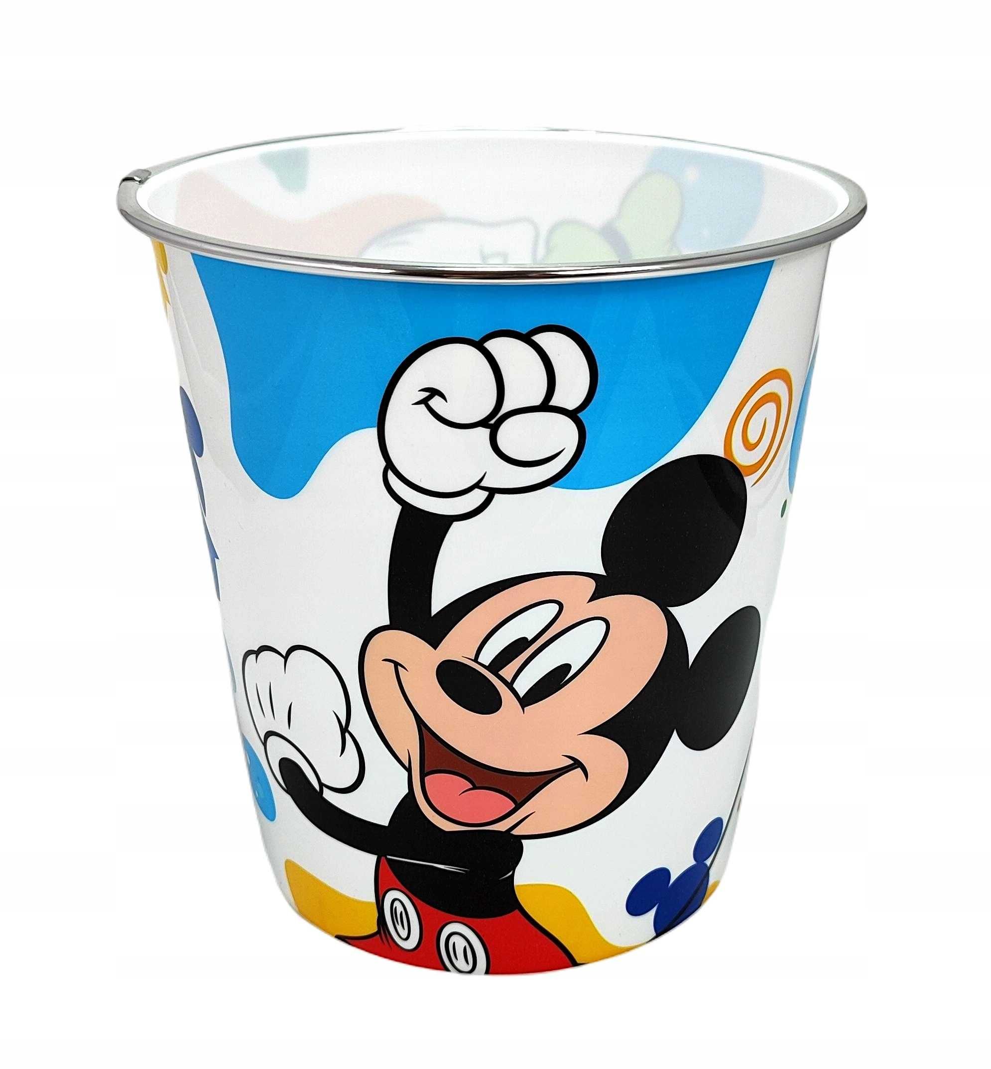 kosz wiaderko pojemnik na zabawki myuszka mickey