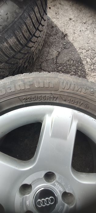 Диски 5.112.17 на зимней резине 300$