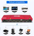 TESmart 4x2 HDMI Matrix Switch Splitter