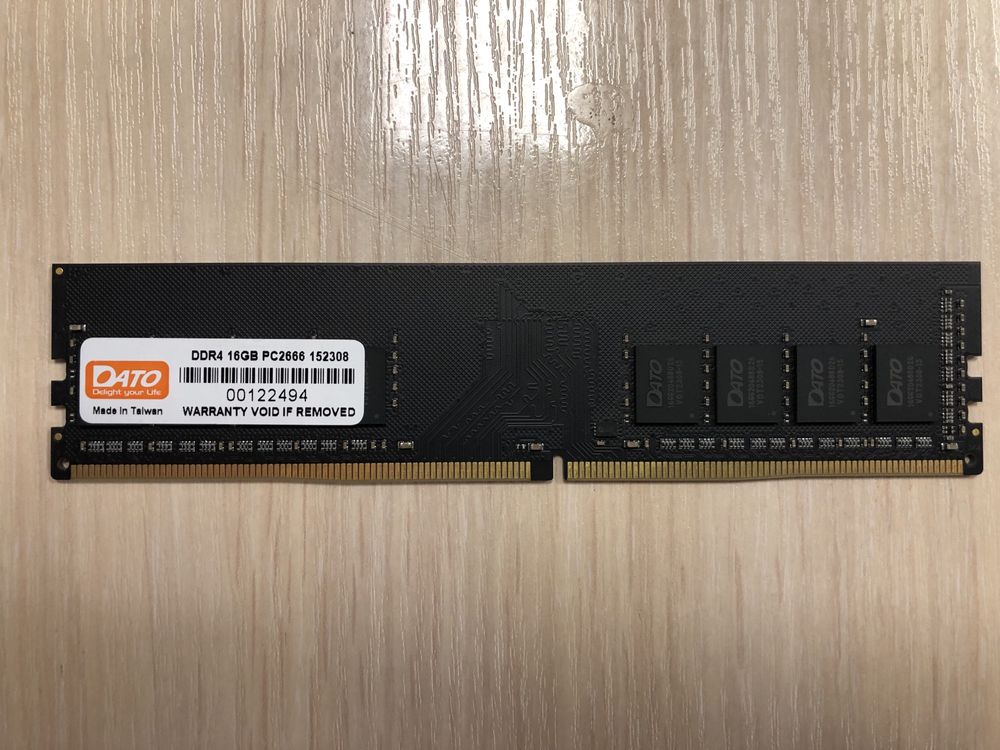 Оперативна памʼять DDR4 16 gb pc 2666